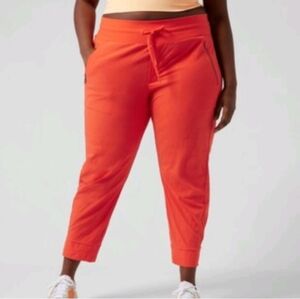 ATHLETA Trekkie North joggers Orange Sz 20